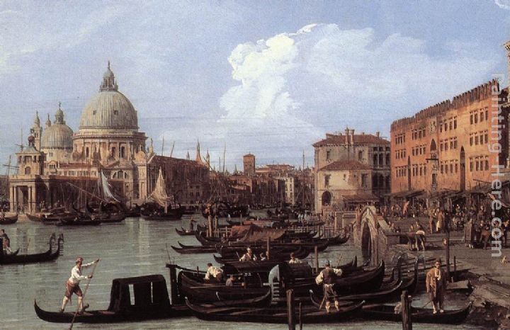 Canaletto The Molo Looking West (detail)